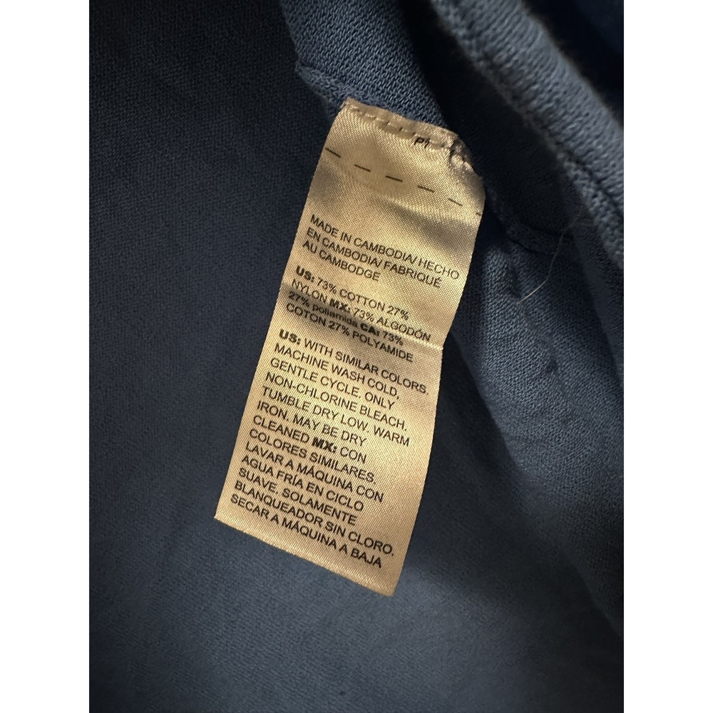 Chico's size 0 (small) Blue Cardigan long 3/4 sleeve top. - Picture 4 of 5